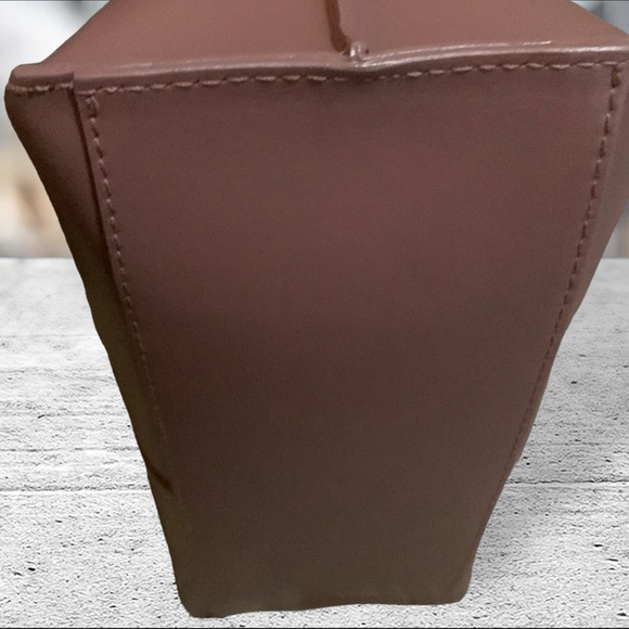 Furla Shoulder Bag Brown/Mauve Leather Made in Italy EUC - Picture 7 of 12